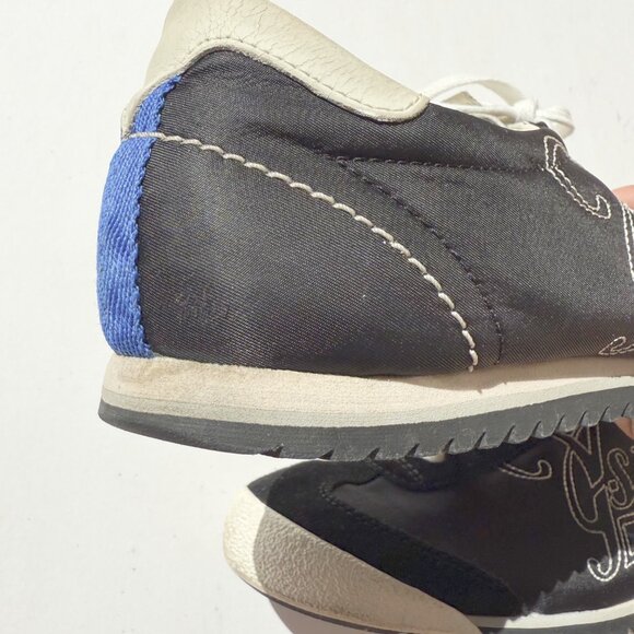 G-Star Black Embroidered Logo Sneakers RARE - Picture 11 of 14